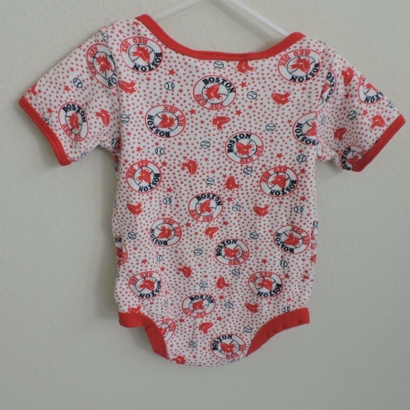 Boston Red Sox Baseball One Piece Bodysuit 18M - Picture 5 of 5